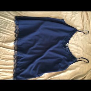 Lace tank top